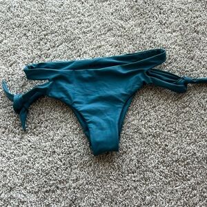 Mikoh green cut out cheeky bottoms